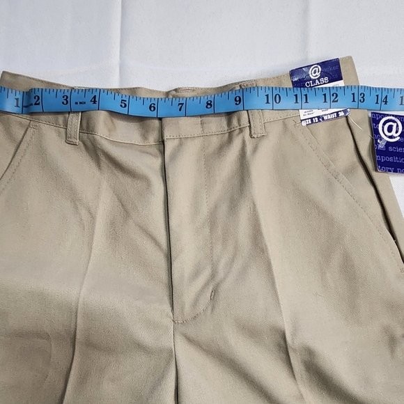 @Class Khaki School uniform bottoms Pants Boys Size 12 NWT. - Picture 9 of 9